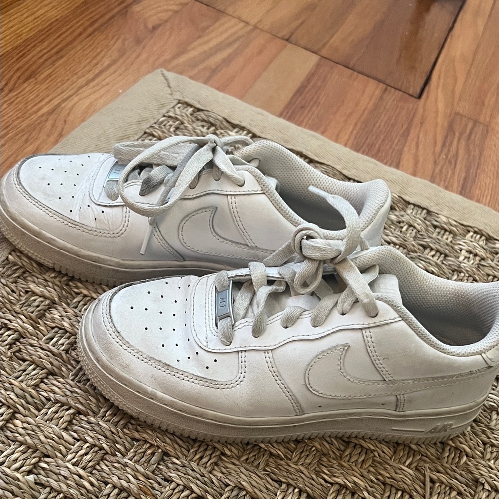 Kids White Nike Sneakers